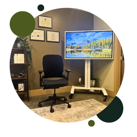 Home Robert Valela Adult and Couples Therapist Psychologist 6 RV Robert Valela Psychologist Therapist Seating Client View 20260420